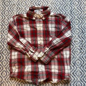 Janie and Jack plaid button down